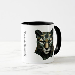 "Geometric Wild Elegance" Tasse