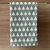 Geometric Xmas Tree Pattern Minimum Sage Green | Handtuch
