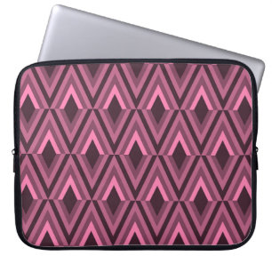 Geometric Zig Zag Ethnic Seamless Laptopschutzhülle