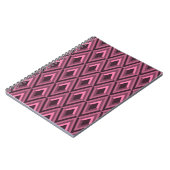Geometric Zig Zag Ethnic Seamless Notizblock (Linke Seite)