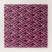 Geometric Zig Zag Ethnic Seamless Puzzle (Horizontal)
