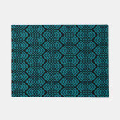 Geometric Zigzag Muster Door Mat Fußmatte (Vorderseite)