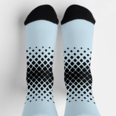geometrical design socken (Oben)
