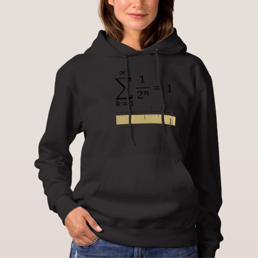 Geometrical Sum Cool Notion Of Math And Science 2 Hoodie (Vorderseite)