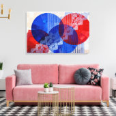 Geométrico Leinwanddruck (Insitu (Wohnzimmer))