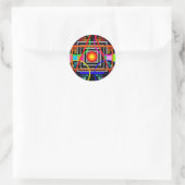 Geometrics Aufkleber (Tasche)