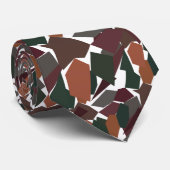 Geometrie Abstrakt Modernes Cool Krawatte (Gerollt)