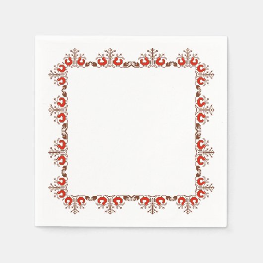 Geometrie Art Napkin Serviette (Vorderseite)