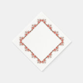 Geometrie Art Napkin Serviette (Ecke)