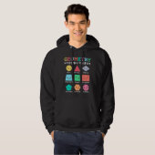 Geometrie behalte Sie in Form, geometrischen Forme Hoodie (Vorne ganz)