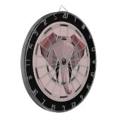 Geometrie der Elefantenkopfregelung Dartscheibe (Vorderseite Links)