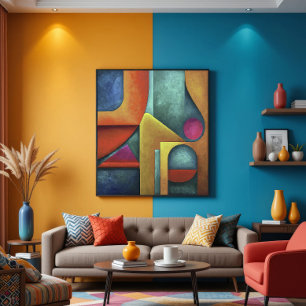 Geometrie der Essenz Leinwanddruck