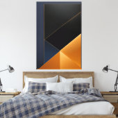 Geometrie der Essenz Leinwanddruck (Insitu (Schlafzimmer))