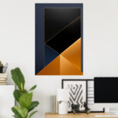 Geometrie der Essenz Poster (Heimbüro)