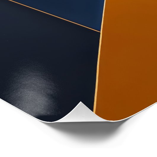 Geometrie der Essenz Poster (Ecke)