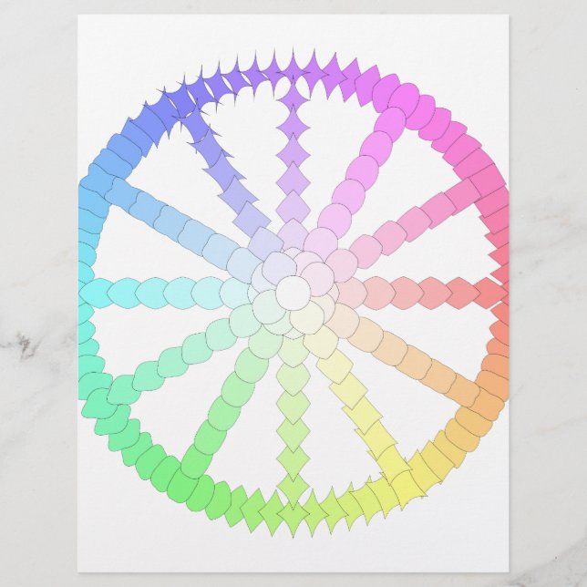 Geometrie der Evolution Polygon (Vorderseite)