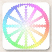 Geometrie der Evolution Polygon Getränkeuntersetzer (Vorderseite)