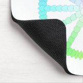 Geometrie der Evolution Polygon Mousepad (Ecke)