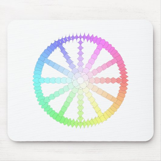 Geometrie der Evolution Polygon Mousepad (Vorne)
