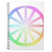 Geometrie der Evolution Polygon Notizblock (Vorderseite)