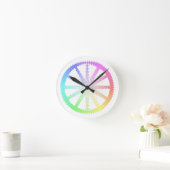 Geometrie der Evolution Polygon Runde Wanduhr (Zuhause)