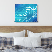 Geometrie der gewickelten Leinwand (Insitu (Schlafzimmer))