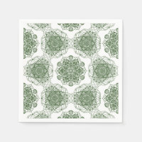 Geometrie der grünen Mandala