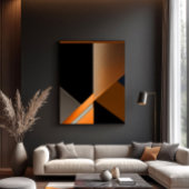 Geometrie der Stille Leinwanddruck