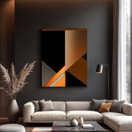 Geometrie der Stille Leinwanddruck