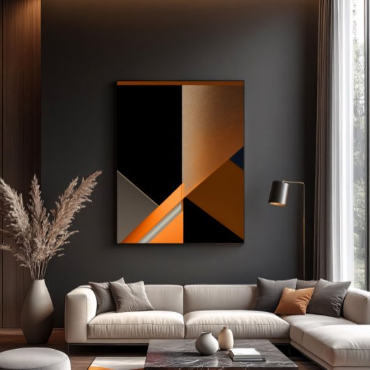 Geometrie der Stille Leinwanddruck