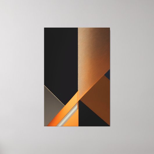 Geometrie der Stille Leinwanddruck (Vorderseite)