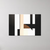 Geometrie der Stille Leinwanddruck (Vorderseite)