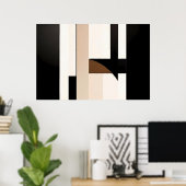 Geometrie der Stille Poster (Heimbüro)