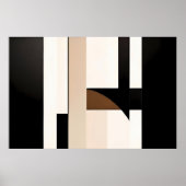 Geometrie der Stille Poster (Vorne)
