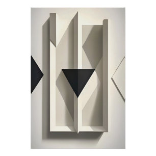 Geometrie der Stille Poster