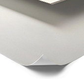 Geometrie der Stille Poster (Ecke)