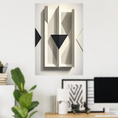 Geometrie der Stille Poster (Heimbüro)