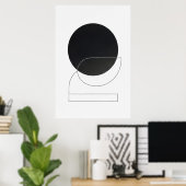 Geometrie der Stille Poster (Heimbüro)