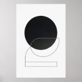 Geometrie der Stille Poster (Vorne)