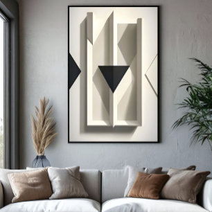 Geometrie der Stille Poster