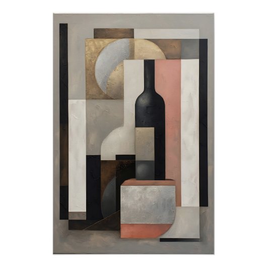 Geometrie der Stille Poster (Vorderseite)