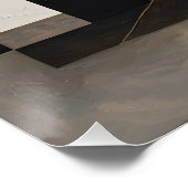 Geometrie der Stille Poster (Ecke)