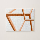 Geometrie der Täuschungs-unmögliche Illusions-3d Puzzle (Horizontal)