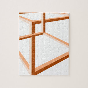 Geometrie der Täuschungs-unmögliche Illusions-3d Puzzle