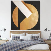 Geometrie der Unendlichkeit Leinwanddruck (Insitu (Schlafzimmer))