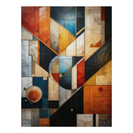Geometrie des Abstrakten Posters Poster