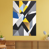 Geometrie des Souls Leinwanddruck (Insitu (Wohnzimmer))