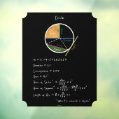Geometrie einer Schaltplanvorlage Fensteraufkleber (Blatt 3)