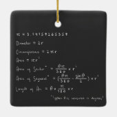 Geometrie eines Verweises für die Geometrie eines  Keramikornament (Rückseite)