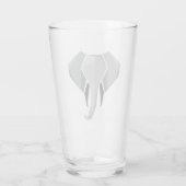 Geometrie Elephant Head Glas (Rückseite)